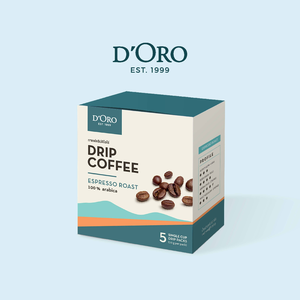 D'Oro Drip Coffee กาแฟดริป ดิโอโร่