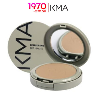 KMA PERFECT SMOOTH POWDER SPF 15 PA+++ 12g. แป้งผสมรองพื้น ปกปิดแบบแนบสนิท ซ่อนทุกปัญหาผิว