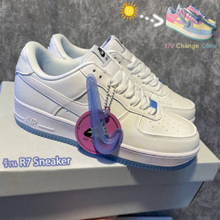 รองเท้าผ้าใบNlKE AirForce 07 UV (+กล่อง)🌞👉🏻🌈