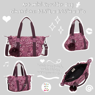 กระเป๋า Kipling Art mini handbag #pinkflower