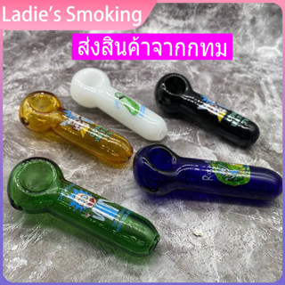 【ส่งสินค้าจากกทม】แก้ว หลอดดูดน้ำ แก้ววินเทจแฮนด์เมด Glass Plpe Ready to Ship