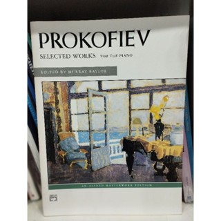 PROKOFIEV SELECTED WORKS FOR THE PIANO (ALF)038081035765