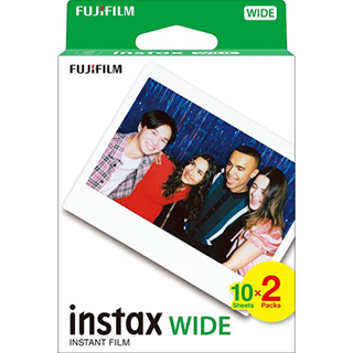 ฟิล์มขอบขาว Fujifilm Instax Film Wide for Instax 100 200 210 300 (10 แผ่นแยกจากแพ็กคู่)