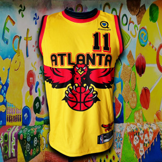 เสื้อบาส เสื้อบาสเกตบอล NBA ทีม Atlanta Hawks เสื้อทีม แอตแลนต้า ฮอว์คส์ #BK0094 รุ่น City Trae Young#11 ไซส์ S-5XL