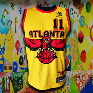 เสื้อบาส เสื้อบาสเกตบอล NBA ทีม Atlanta Hawks เสื้อทีม แอตแลนต้า ฮอว์คส์ #BK0094 รุ่น City Trae Young#11 ไซส์ S-5XL