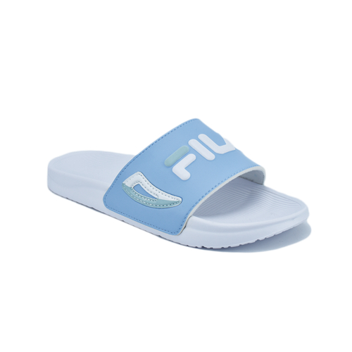 FILA SUPREME Sandal White/Blue รองเท้าแตะ ฟิล่า แท้ หญิง
