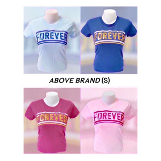 เสื้อยืด AboveBrand พร้อมจัดส่ง มี 4 สี ( S,M)