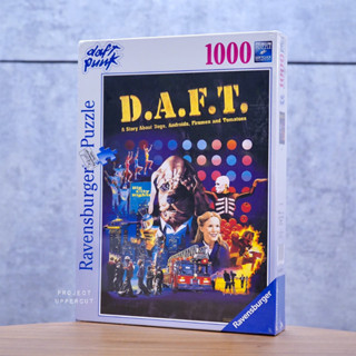 DAFT PUNK : LIMITED EDITION D.A.F.T. RAVENSBURGER PUZZLE - 1,000 PIECES [New]