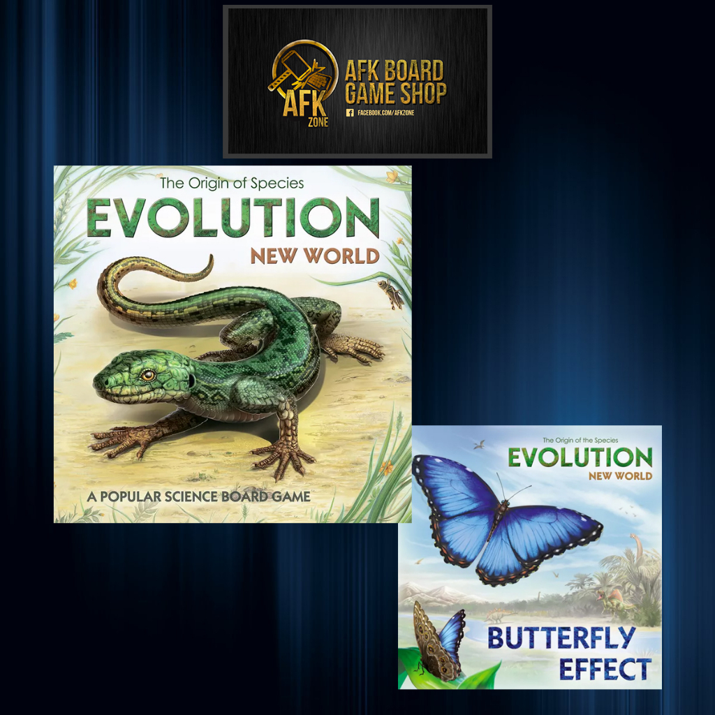 Evolution New World + Butterfly Effect Expansion Retail Edition - Board Game - บอร์ดเกม