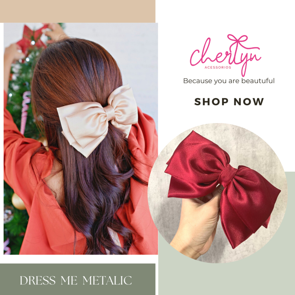 Dress me metalic กิ๊บสปริง 6 สี Cherlyn