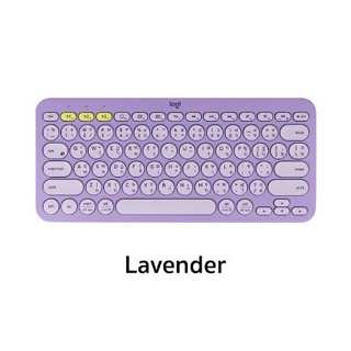 Logitech ⚡️FLASH SALE⚡️(ราคาพิเศษ) Keyboard K380 สีใหม่ BLUETOOTH KEYBOAEDEN/TH-SAND  รุ่นใหม่มีภาษาไทยอังกฤษ สีLavender