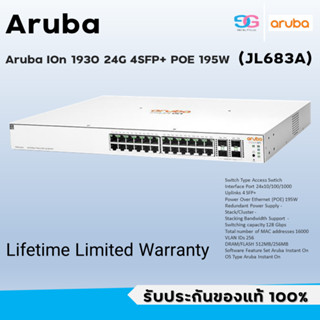 Aruba IOn 1930 24G 4SFP+ POE 195W (JL683A)