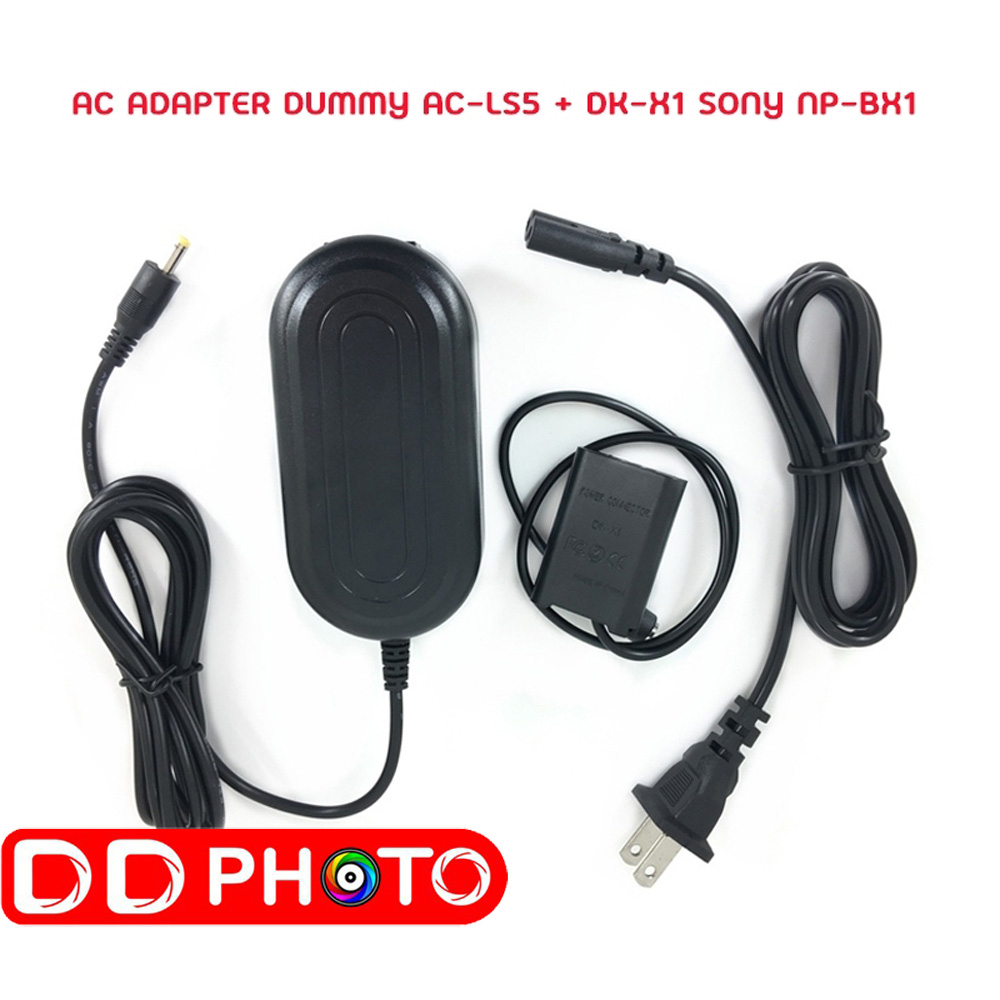 DUMMY AC ADAPTER  AC-LS5 + DK-X1 SONY NP-BX1