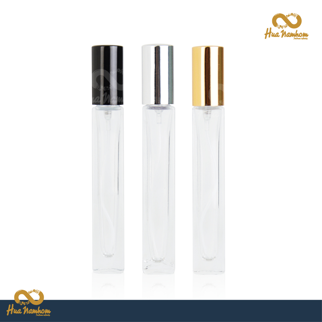 ขวดทรงลูซี่ สเปรย์ปากกาใส ทรงเหลี่ยมอย่างดี 10ml