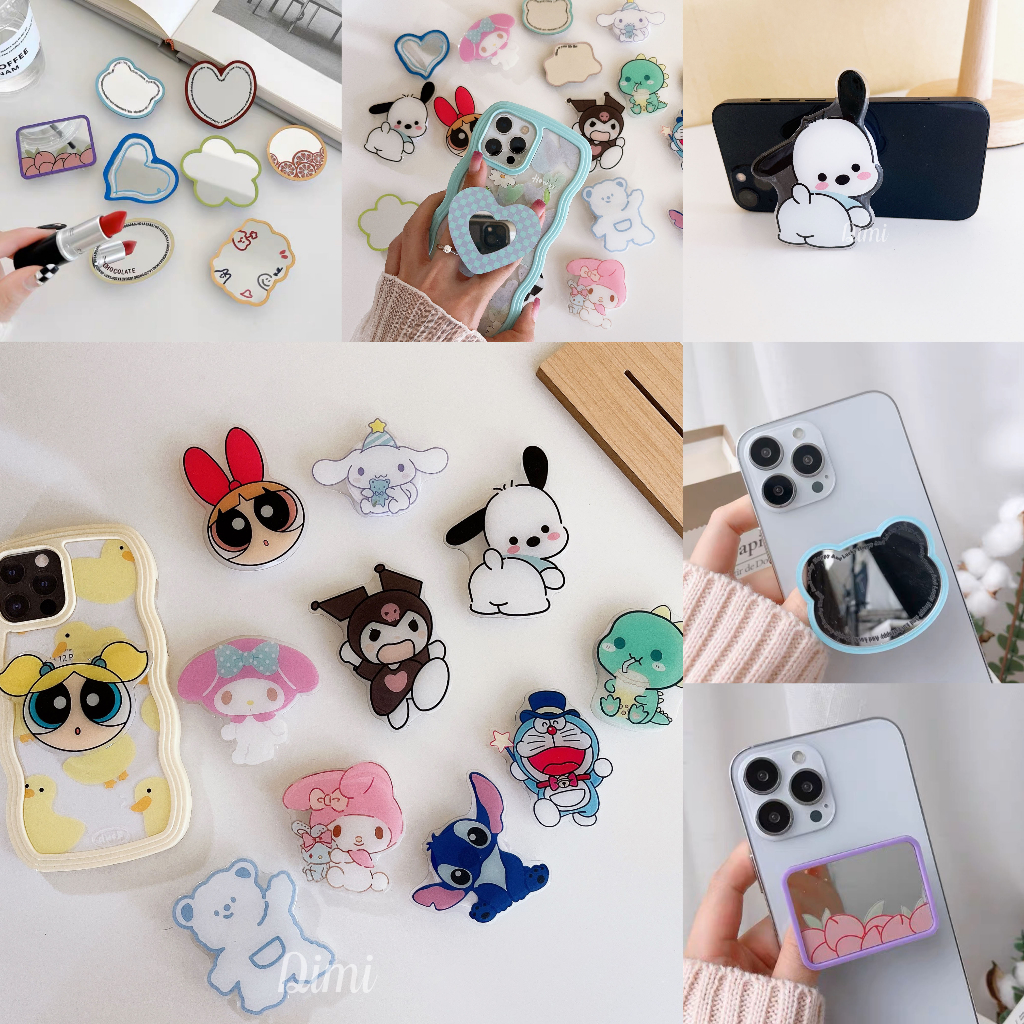 3D ป๊อปอัพแหวนติดหลังมือถือ สุดน่ารัก