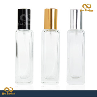ขวดเปล่าชนิดหัวสเปรย์ทรงโจ แบบเหลี่ยมมลสูง บรรจุ 30ml
