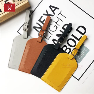 Oneworkstory Bag Tag ป้ายชื่อห้อยกระเป๋า+สายคล้อง พวงกุญแจป้ายชื่อ ป้ายกระเป๋าเดินทาง แท็กกระเป๋านักเรียน Luggage Tags