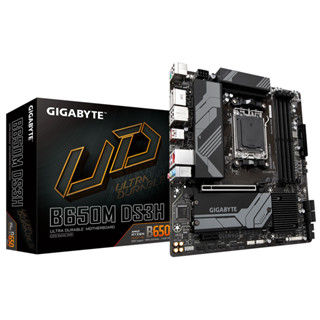 MAINBOARD (เมนบอร์ด) GIGABYTE B650M DS3H (SOCKET AM5) (MICRO-ATX) รับประกัน 3 - Y