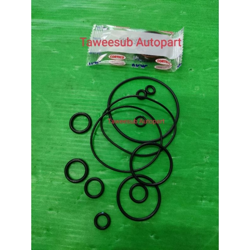 ชุดซ่อมปั๊มโซล่าคอมมอนเรล โอริงปั้มโซล่าแท้+ซีลNOKแท้ VIGO COMMUTER D-MAX TRITON NAVARA (14ตัวชุด) SPCNOK MADE IN JAPAN