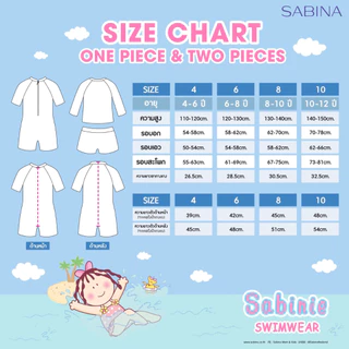 Sabina ชุดว่ายน้ำเด็ก รุ่น Sabinie Swim - SWT