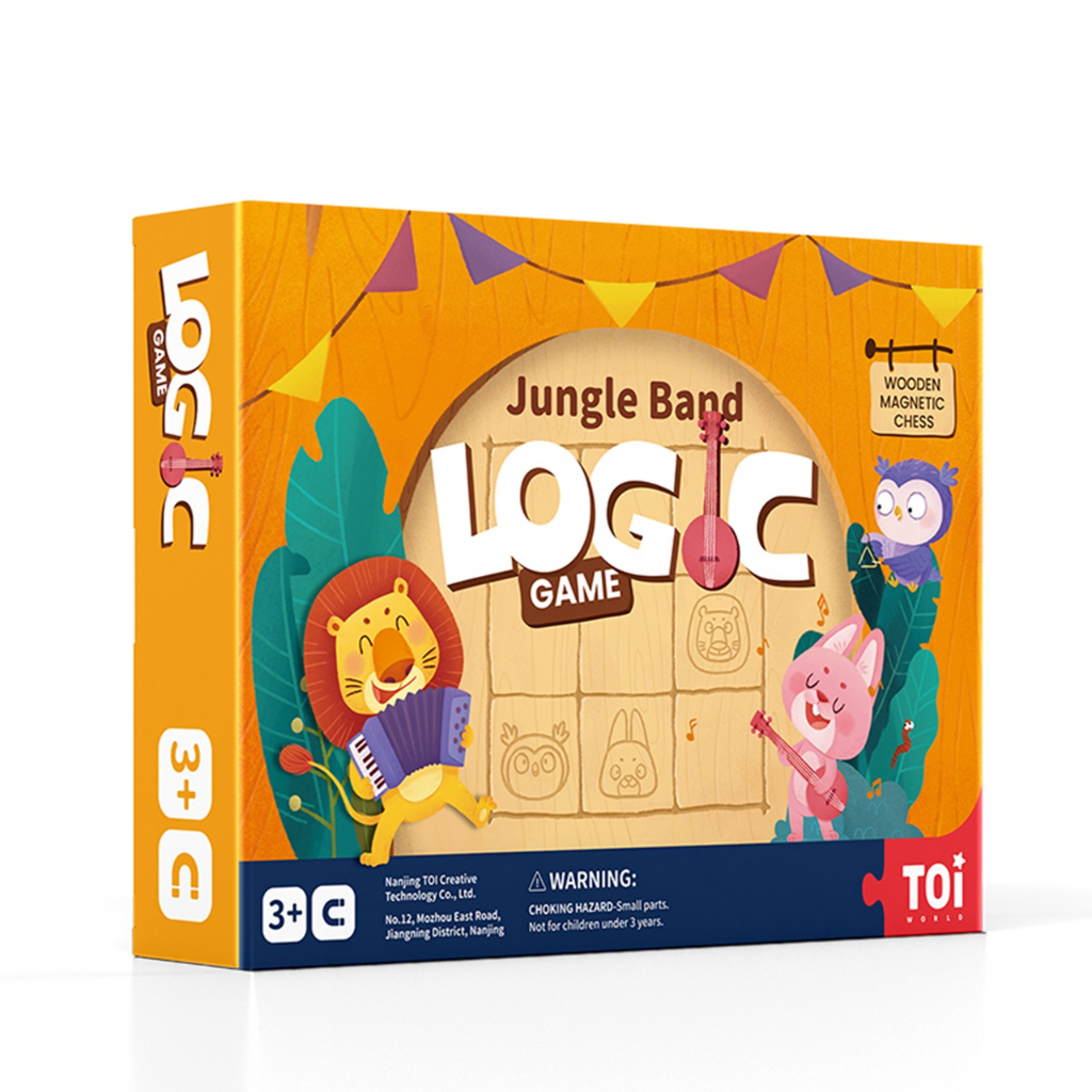 TOi เกม Logic สำหรับ Beginner Jungle Band : Logic Game ของเล่นเด็กเสริมพัฒนาการ 3 ขวบขึ้นไป
