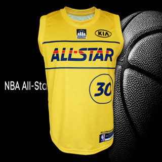 เสื้อบาส เสื้อบาสเกตบอล NBA ทีม ALLSTARS/western เสื้อทีม ออลสตาร์ส/ฝั่งตะวันตก #BK0125 รุ่น สตีเฟ่น เคอร์รี่#30 S-5XL