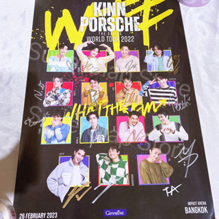 Signed Poster KINNPORSCHE | โปสเตอร์ลายเซ็นสด