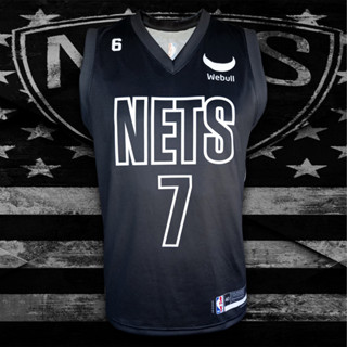 เสื้อบาส เสื้อบาสเกตบอล NBA Brooklyn Nets ทีม บรู็คลิน เน็ตส์ #BK0130 รุ่น Statement Edition  Kevin Durant #7 ไซส์ S-5XL