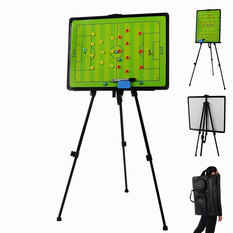 กระดานวางแผนฟุตบอล กระดานแม่เหล็กวางแผนฟุตบอล กระดานฟุตบอล มีขาตั้ง Football Strategy