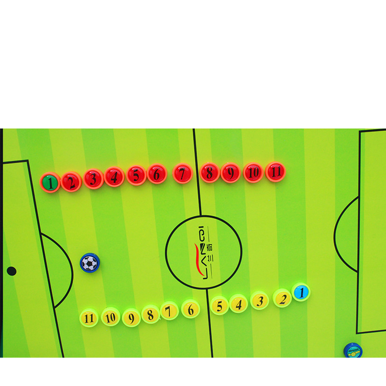 กระดานวางแผนฟุตบอล กระดานแม่เหล็กวางแผนฟุตบอล กระดานฟุตบอล มีขาตั้ง Football Strategy