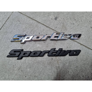 สปอร์ติโว่ ตัวอักษรติด โตโยต้า คัมรี่ 2006 Toyota Camry Sportivo ACV40R Sedan letter logo badge for rear trunk