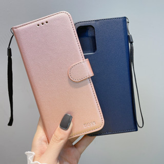 BOSS เคสฝาพับ ล็อค สำหรับ SAMSUNG Note20/Note20Ultra/Note10/Note10plus/Note8/Note9/Note10 เคสมีแม่เหล็ก