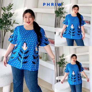 🔥Plussize🔥เสื้อคนอ้วน🔥 S รอบอก 50 สะโพก 54 เสื้อยาว 28          M รอบอก 54 สะโพก 58 เสื้อยาว 29