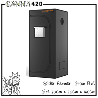 [ส่งฟรี] เต็นท์ปลูกต้นไม้ Spider Farmer® 2’x2’x5′ เต๊นท์ 70cm x 70cm x 160cm Indoor Grow Tent