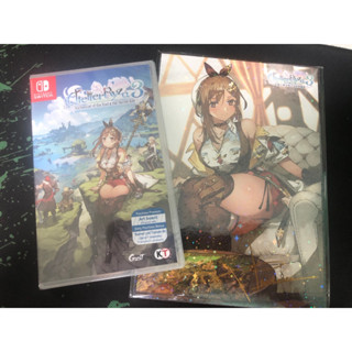 พร้อมส่ง Atelier Ryza 3 Alchemist Of The End &amp; The Secret Key (Us-Asia)-[NSW]-[New]-[มือ1] + ของแถม