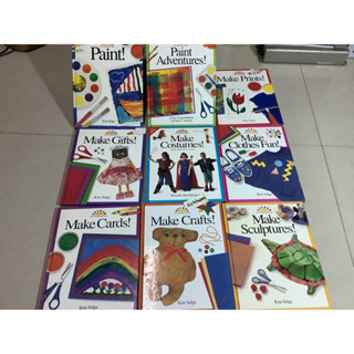 หนังสือเด็กภาษาอังกฤษ kim solga Art &amp; Activities  for Kids/Kim Sikhs/Gifts/Costumers/Paint/Craft/Cards/Prints/ClothesFun