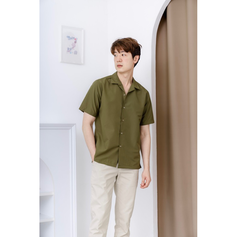 MANMAN OUTFIT - Oversize Hawaii Shirt แขนสั้น