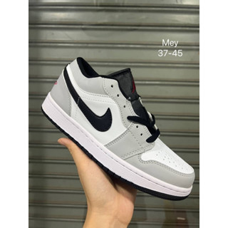 รองเท้าผ้าใบ 🎈 New AIR JORDAN 1 LOW HIEND  🐲⚠️ อุปกรณ์ครบกล่อง {36-45}พร้อมส่งไม่ต้องรอของ