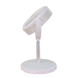 [สินค้าใหม่] CLARTE พัดลมตั้งโต๊ะไร้สาย ยืดปรับระดับ 8 นิ้ว CTM126W(สีขาว)