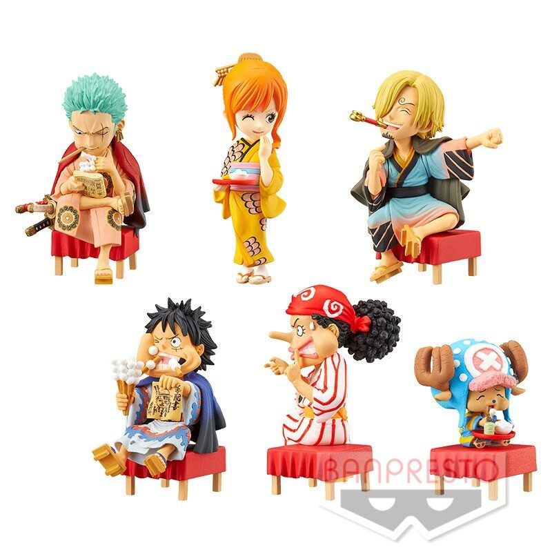 One Piece World Collectable Figure WCF One Piece set KIMONO