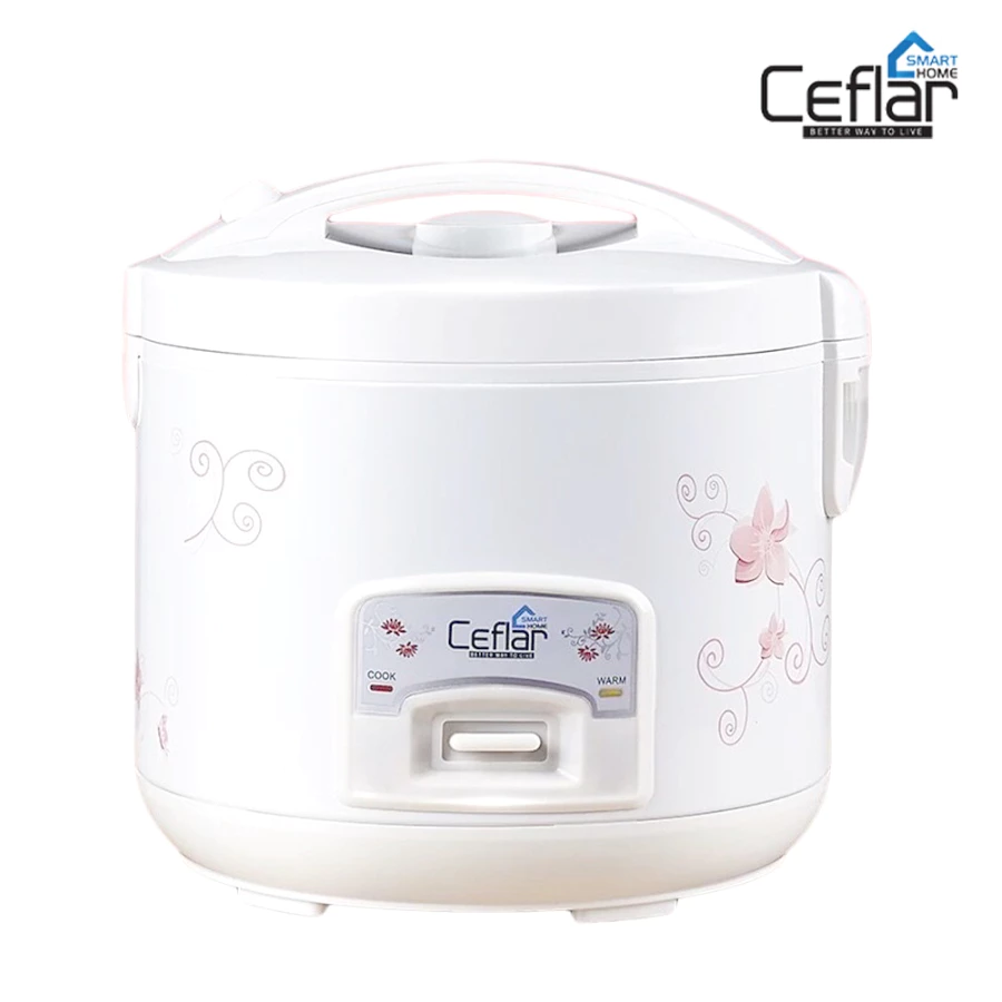 Ceflar หม้อหุงข้าวอุ่นทิพย์ ขนาด 1 ลิตร รุ่น CR-011 / IPLEX RC-102 หม้อหุงข้าวราคาถูก หม้อหุงข้าว1ลิตร