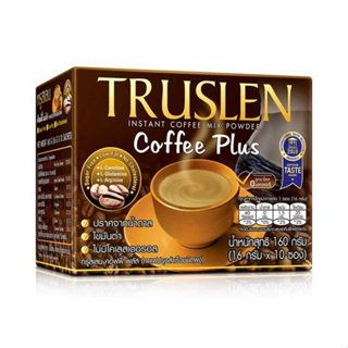 กาแฟทรูสเลน คอฟฟีพลัส 10 ซอง Truslen Coffee Plus ช่วยเผาผลาญไขมัน