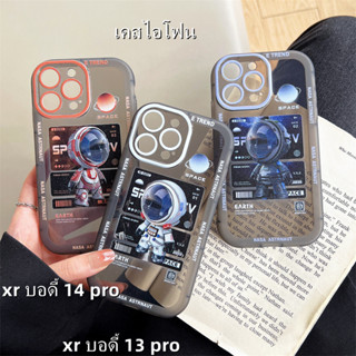 🔥ส่งจากไท🔥astronaut เคสXr เปลี่ยนบอดี้ 14Pro เคส XR เปลี่ยนเป็น 13 pro เคสไอโฟน XR body changes 14 Pro 13 pro