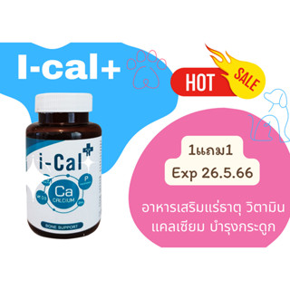 i-cal+ i-cal plus ผลิตภัณฑ์อาหารเสริมแคลเซียม สำหรับสุนัขและแมว