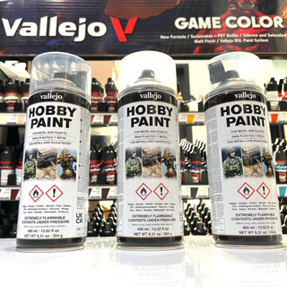 VALLEJO Hobby Paint Spray PRIMER 400ml สีรองพื้นแบบกระป๋อง