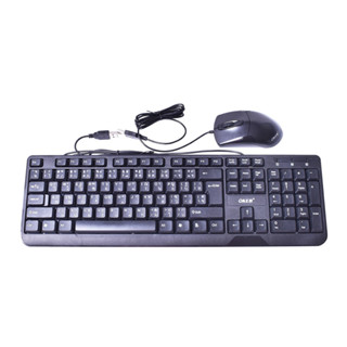 OKER keyboard+mouse USB รุ่น KM 3189 (สีดำ)