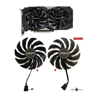 (ส่งจากไทย)พัดลมการ์ดจอ GIGABYTE   RTX2060 GTX1650 1660 1660s /1660Ti  (T129215SU) (85mm.)