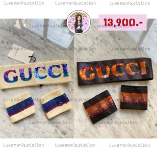 👜: New!! Gucci Headband &amp; Wristband Set ‼️ก่อนกดสั่งรบกวนทักมาเช็คสต๊อคก่อนนะคะ‼️