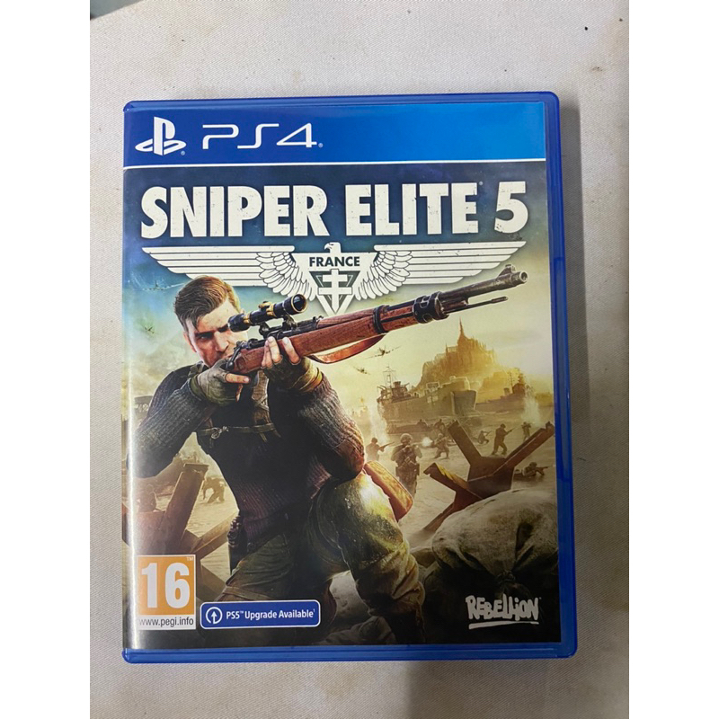 sniper elite 5 แผ่นเกมส์ps4 มือ 2