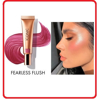 Beauty-Siam แท้ทั้งร้าน !! บรัชตัวเทพ ICON LONDON SHEER BLUSH สี FEARLESS FLUSH 12.5 ML.